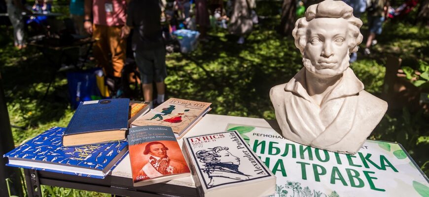 Книги, игры и Пушкин на траве: как Новосибирская область проводит лето с библиотекой
